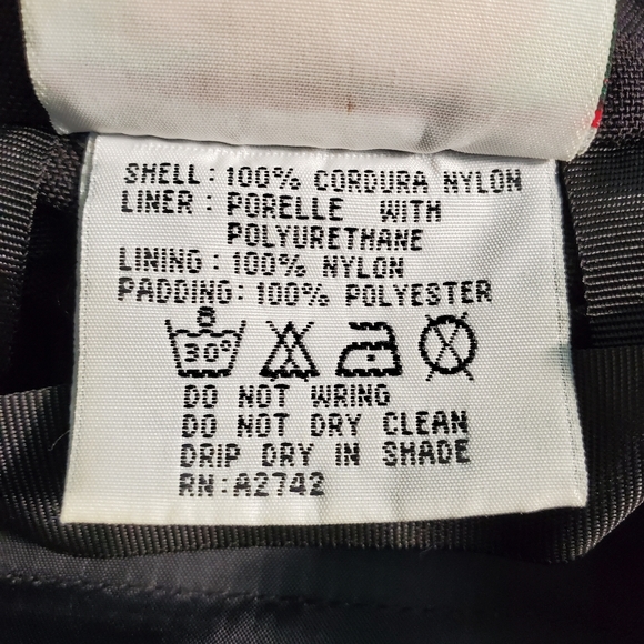 Belstaff Vintage Cordura Nylon Jacket w/ Back Armor Waterproof - Picture 3 of 16